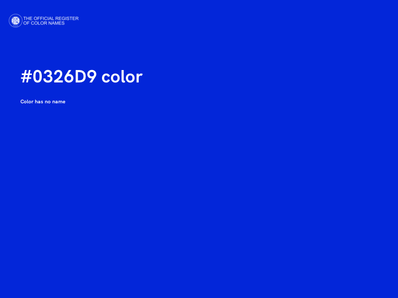 #0326D9 color image