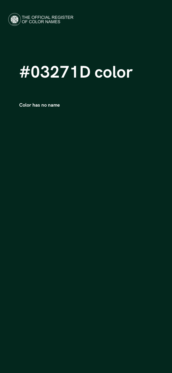 #03271D color image