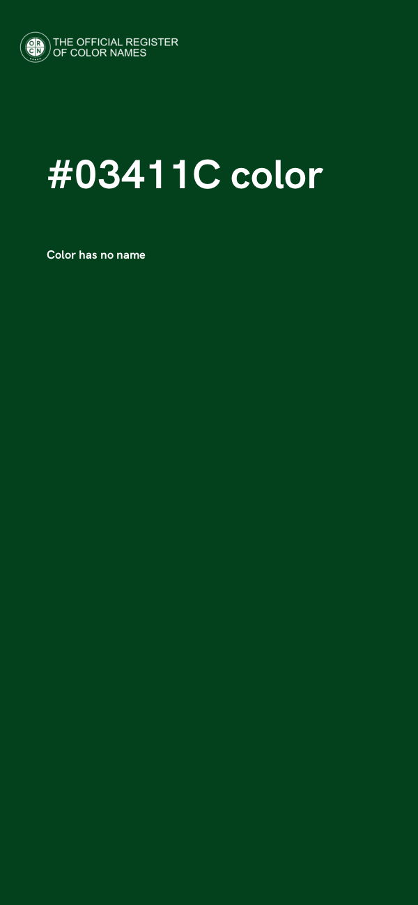 #03411C color image