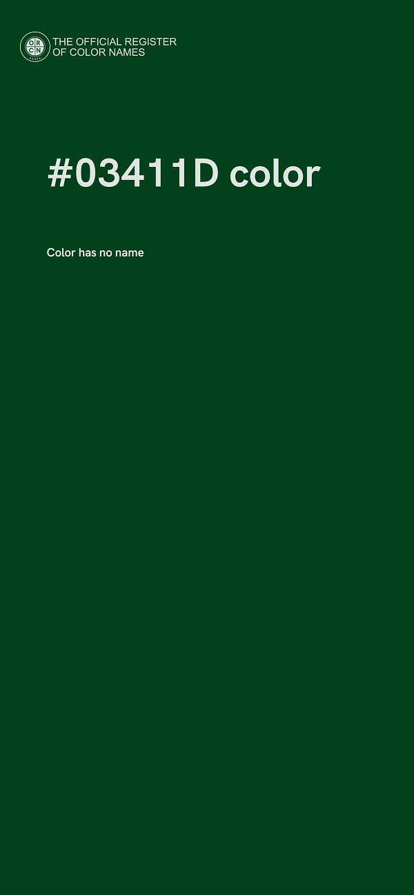 #03411D color image