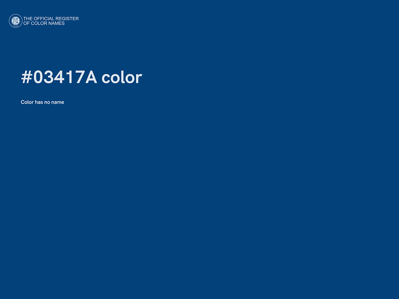 #03417A color image
