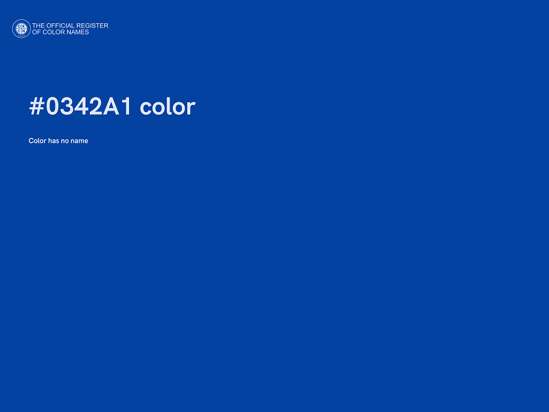 #0342A1 color image
