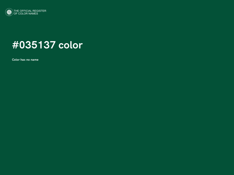 #035137 color image