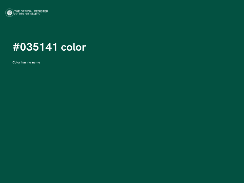 #035141 color image