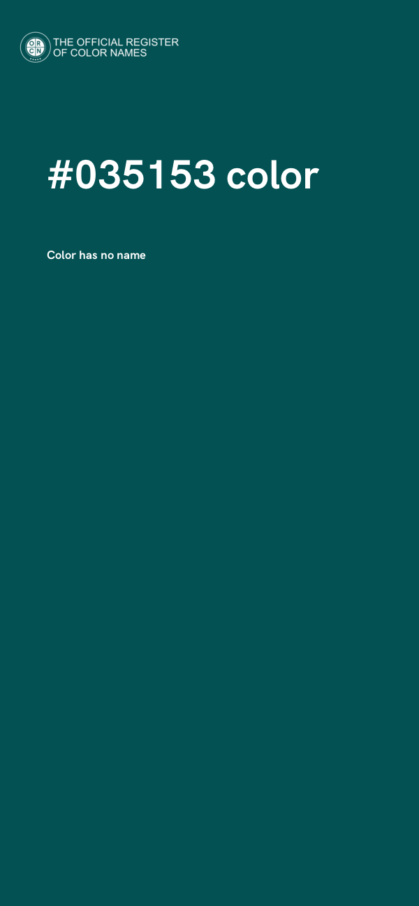 #035153 color image