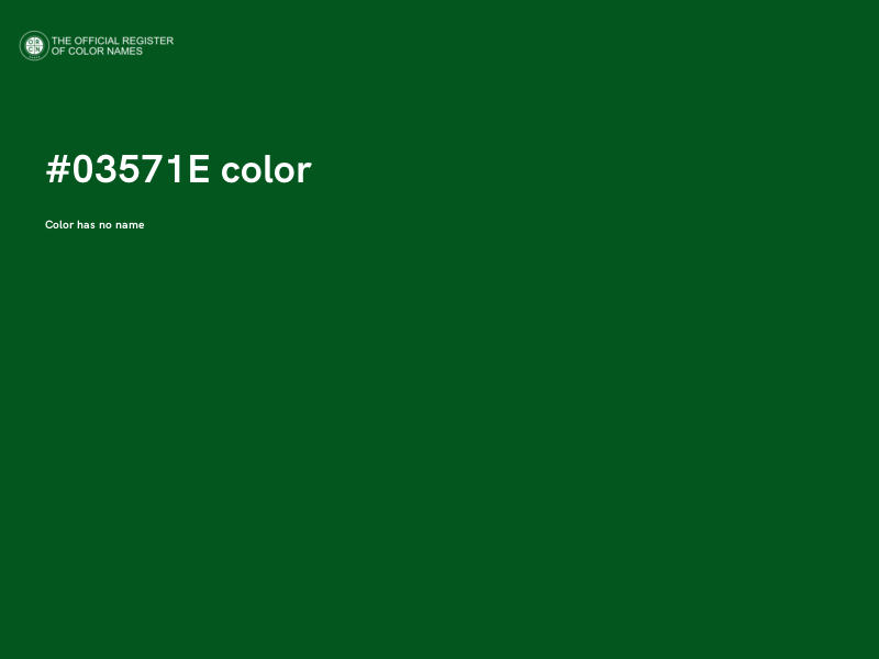 #03571E color image