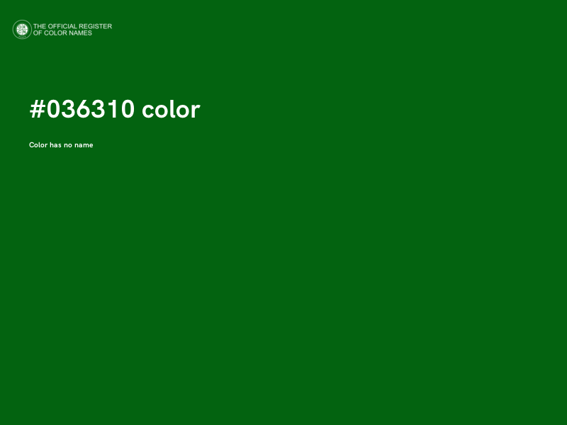 #036310 color image