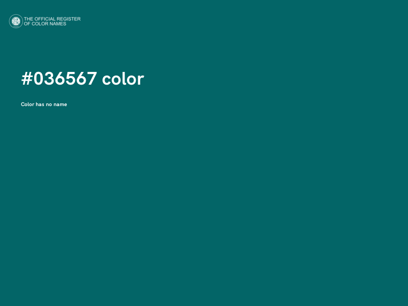 #036567 color image