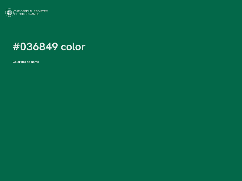 #036849 color image