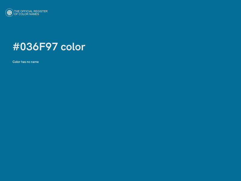 #036F97 color image