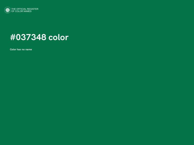 #037348 color image