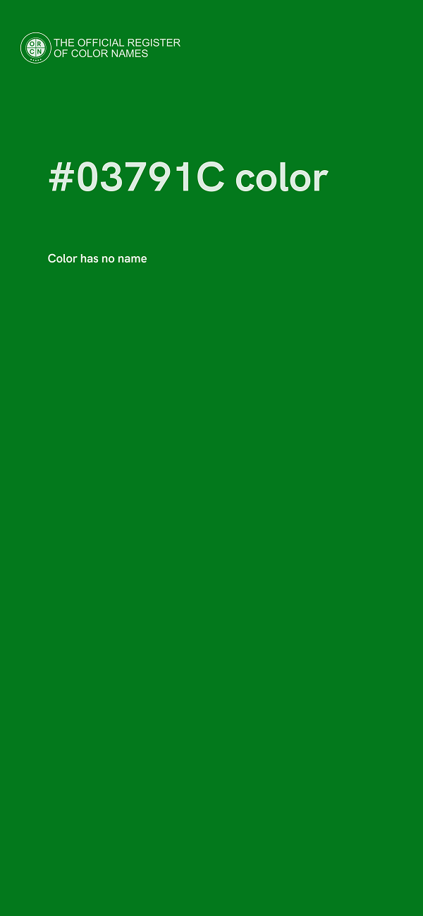#03791C color image