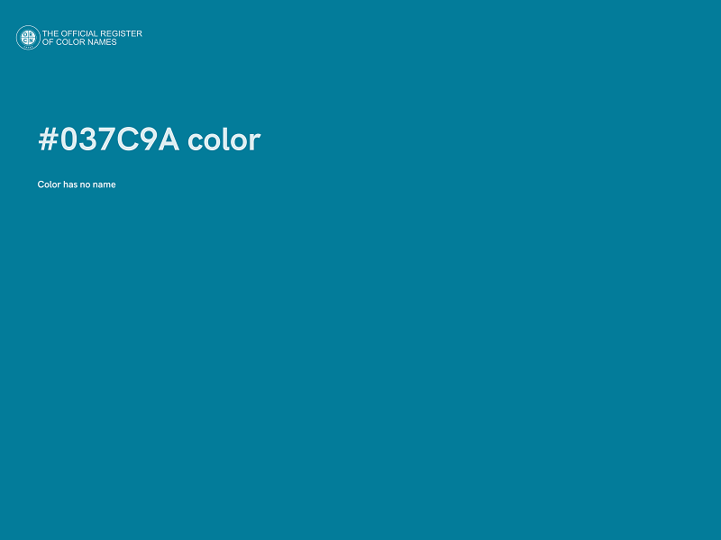 #037C9A color image