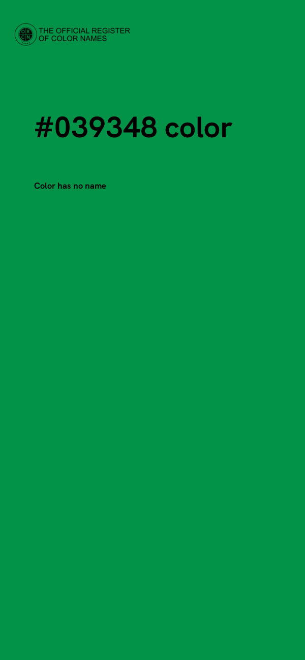 #039348 color image