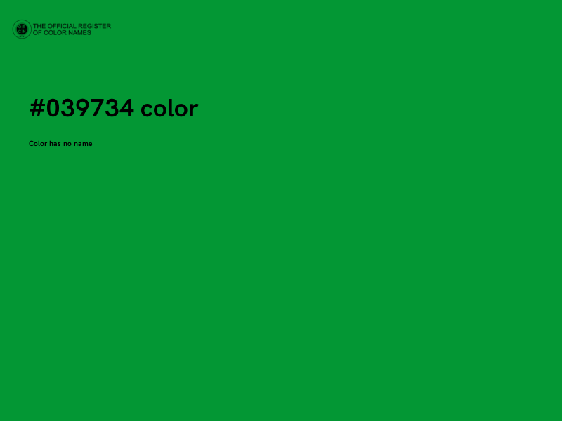 #039734 color image