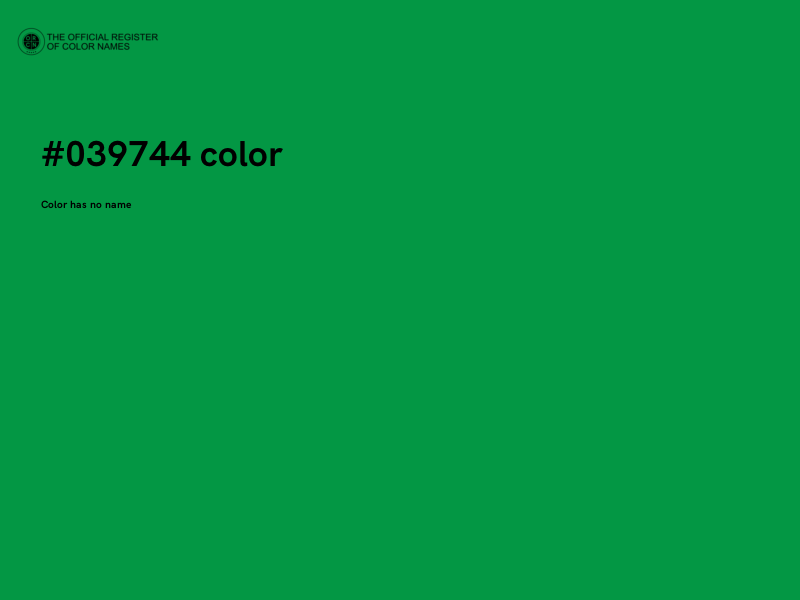 #039744 color image