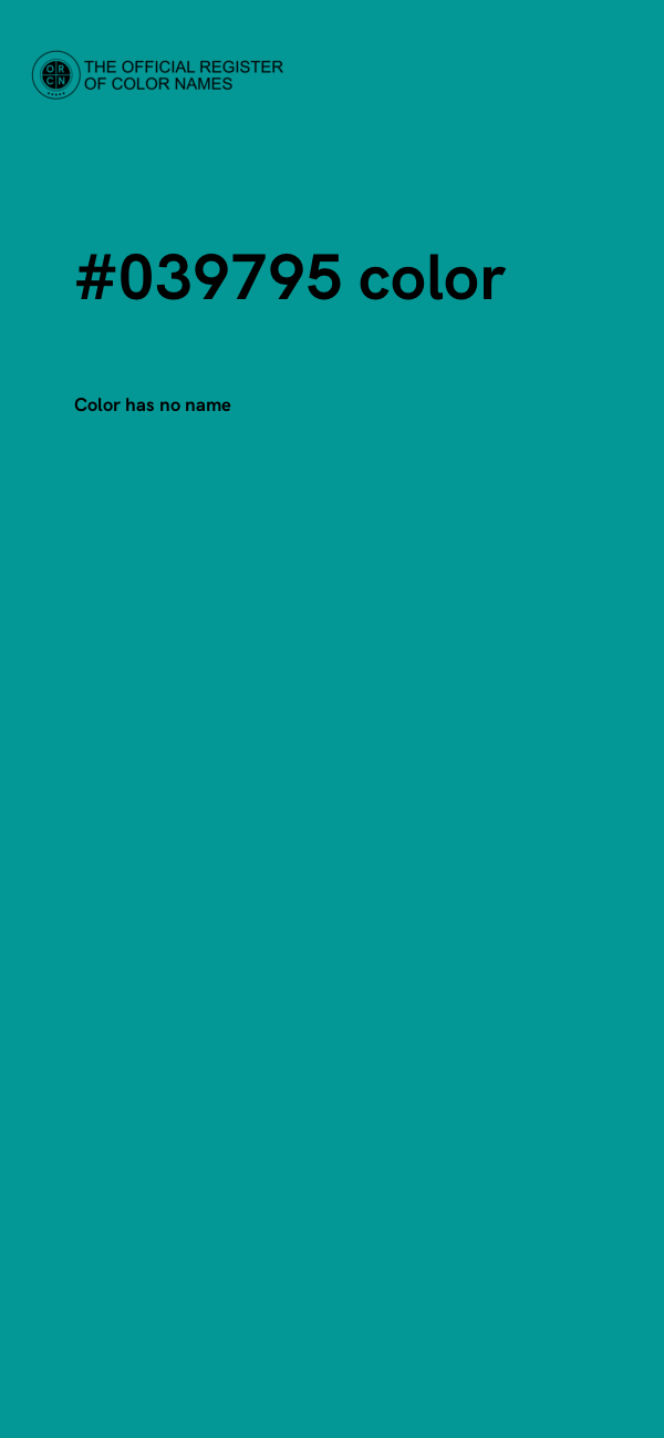 #039795 color image