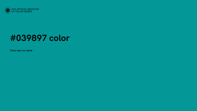 #039897 color image