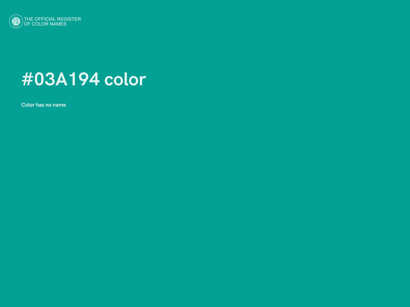 #03A194 color image