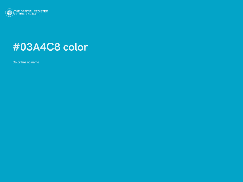#03A4C8 color image