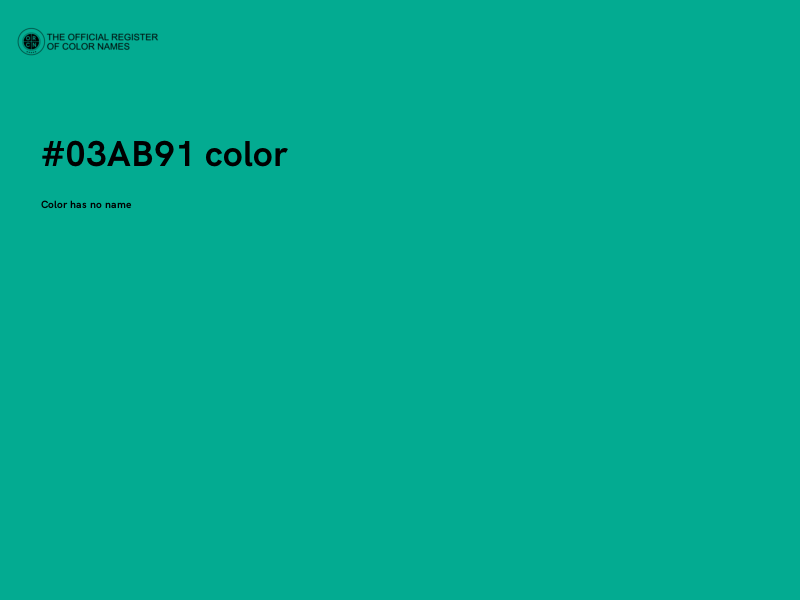 #03AB91 color image