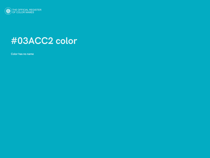 #03ACC2 color image