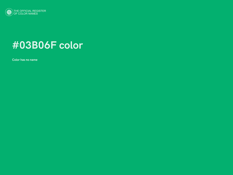 #03B06F color image