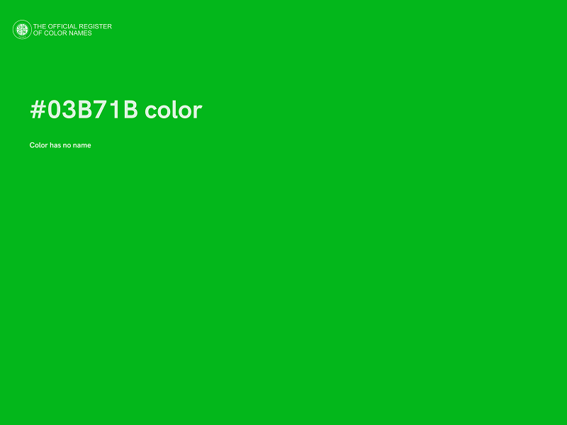 #03B71B color image