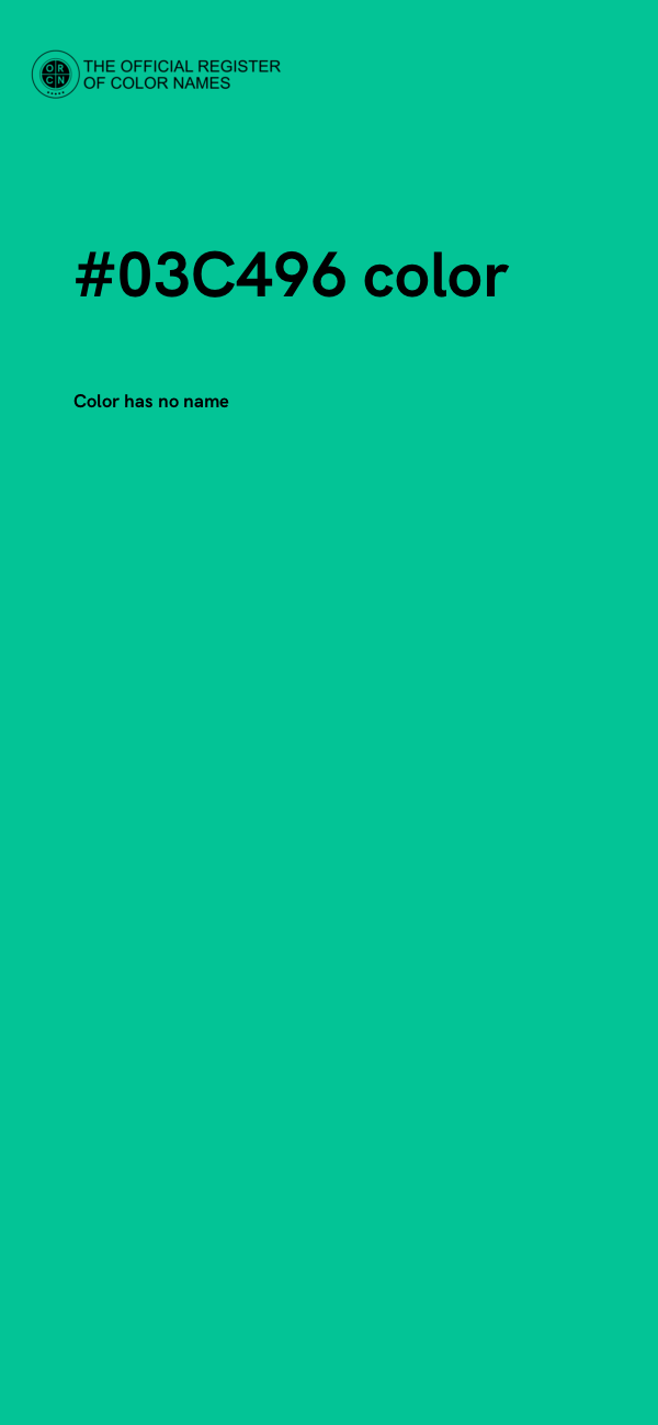 #03C496 color image