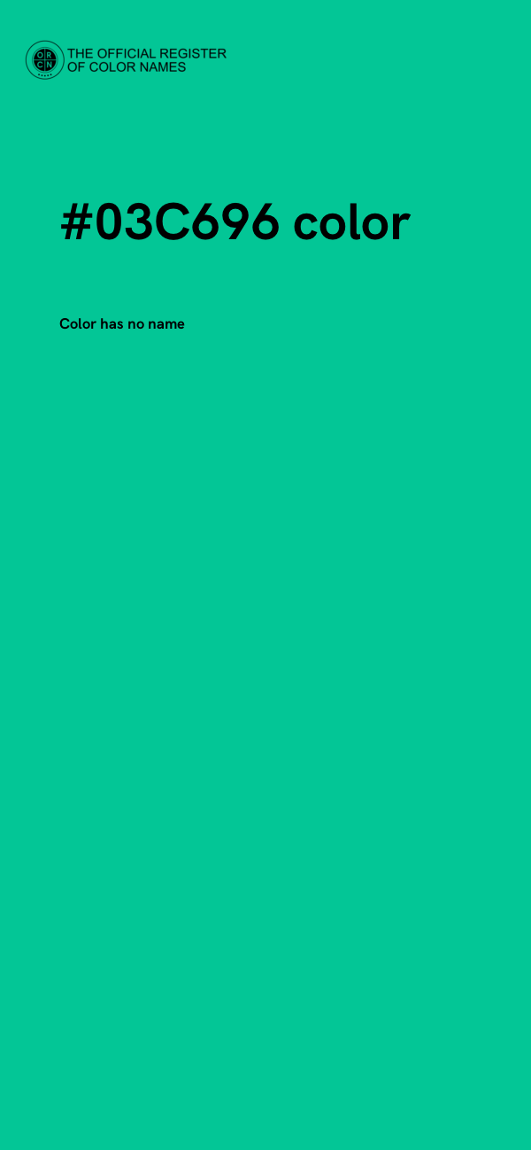 #03C696 color image