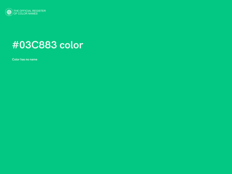 #03C883 color image