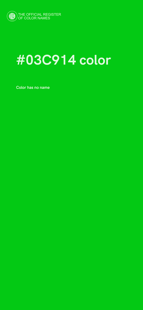 #03C914 color image