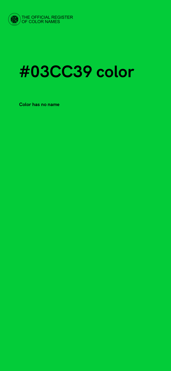 #03CC39 color image