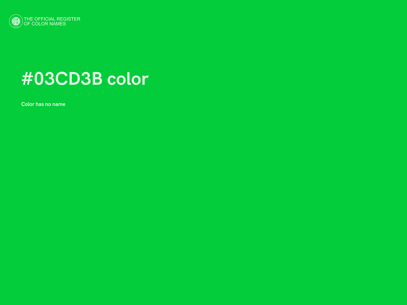 #03CD3B color image