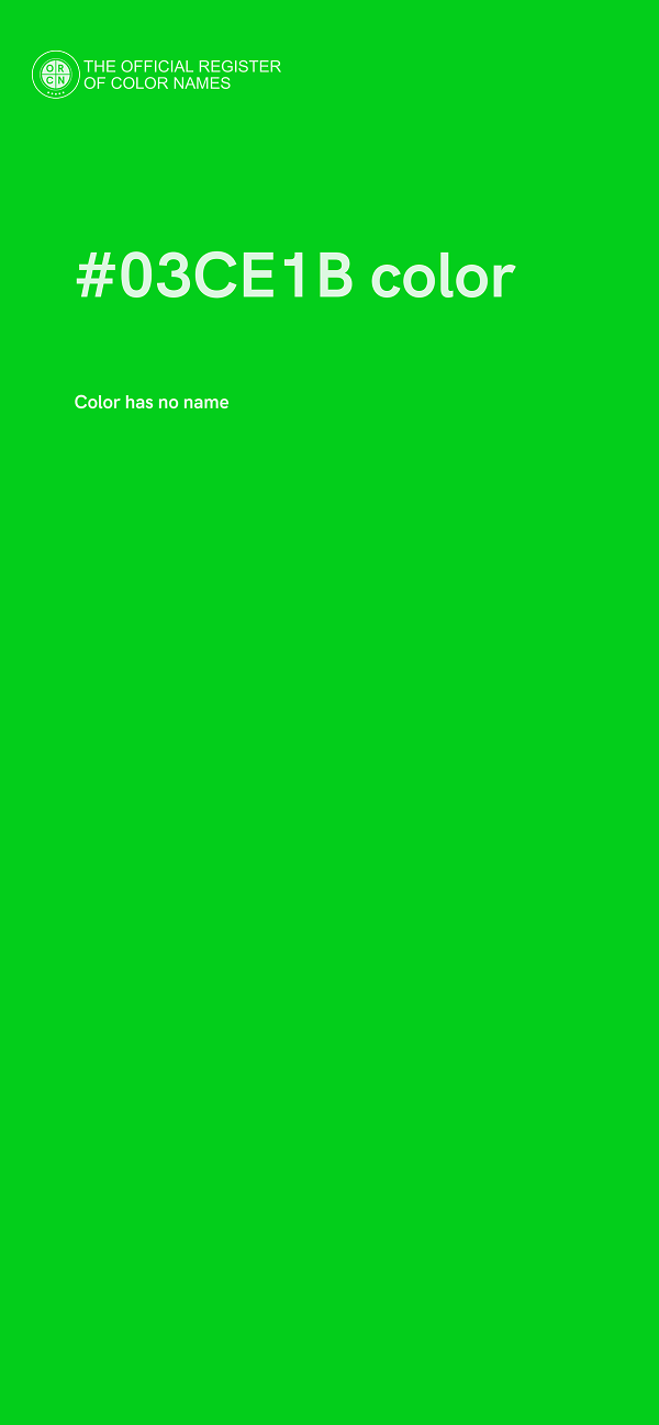 #03CE1B color image