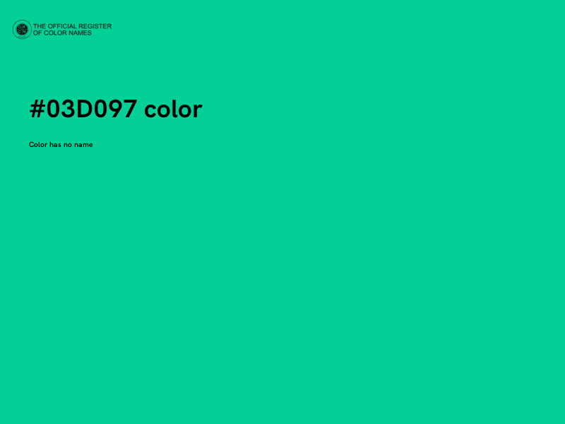 #03D097 color image