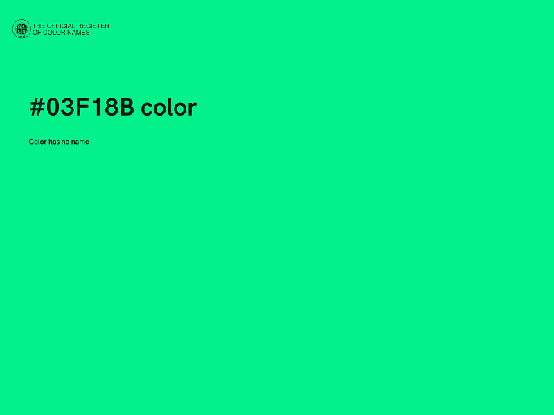 #03F18B color image