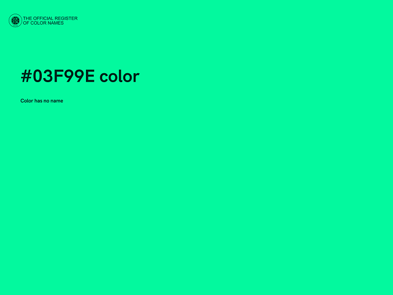 #03F99E color image
