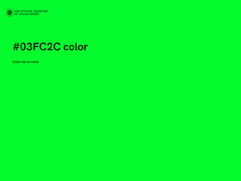 #03FC2C color image