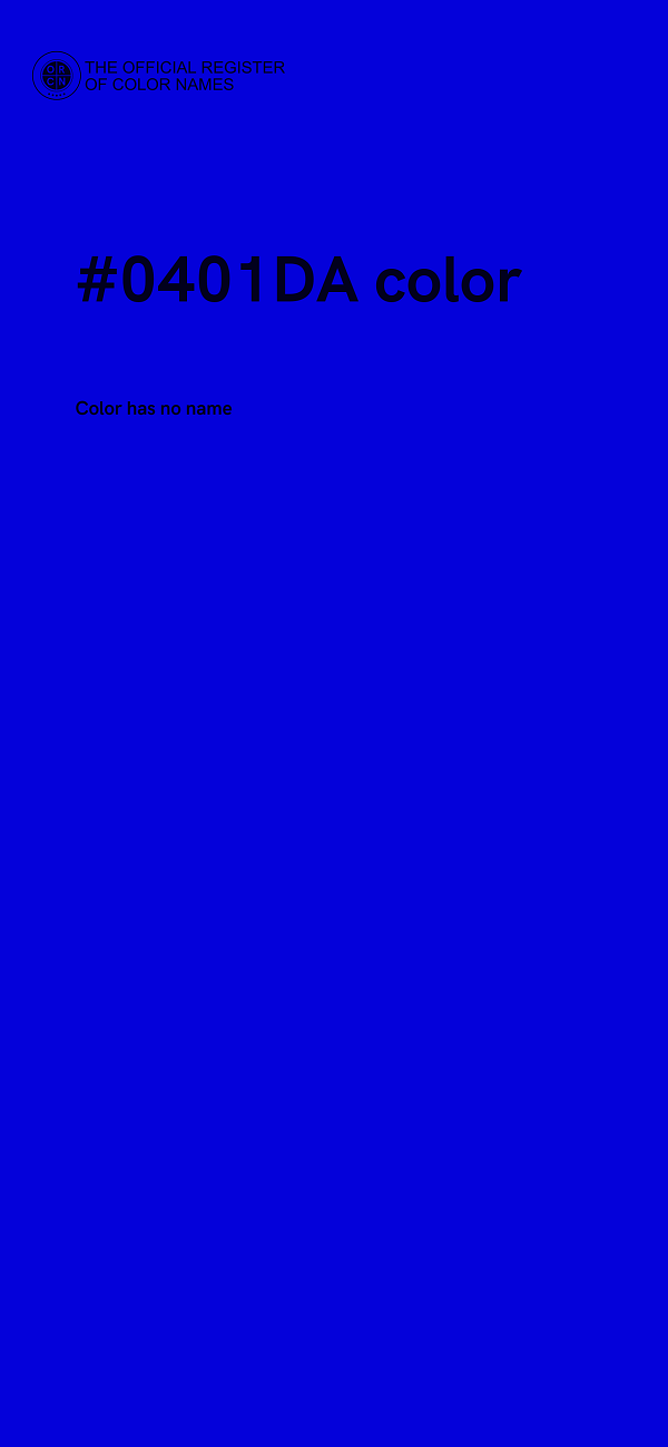 #0401DA color image