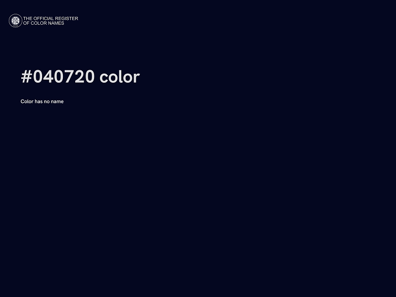 #040720 color image