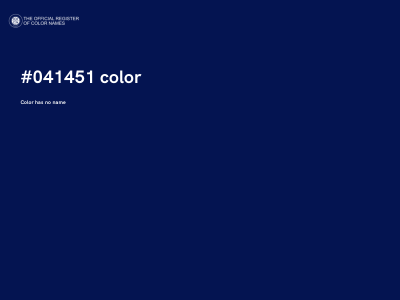 #041451 color image