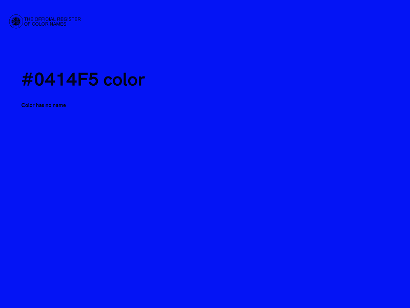#0414F5 color image