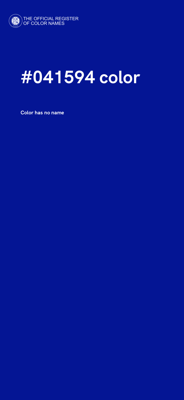 #041594 color image