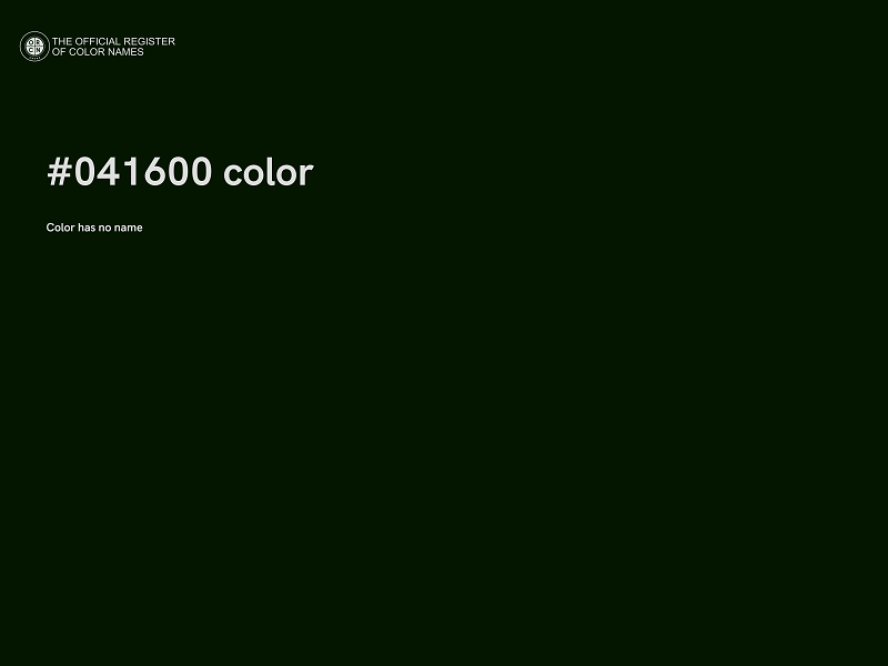 #041600 color image