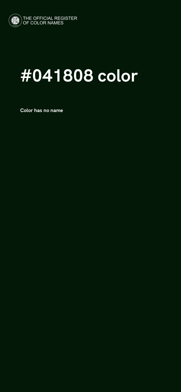 #041808 color image