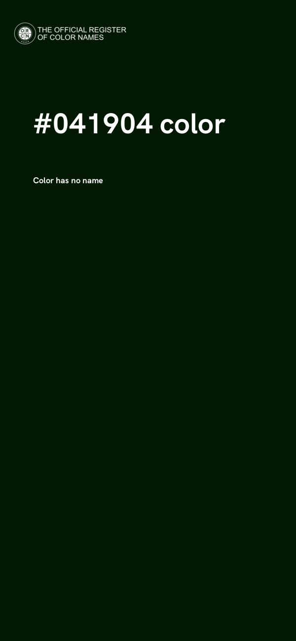 #041904 color image