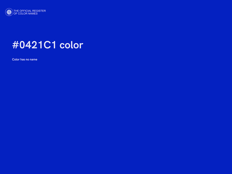 #0421C1 color image