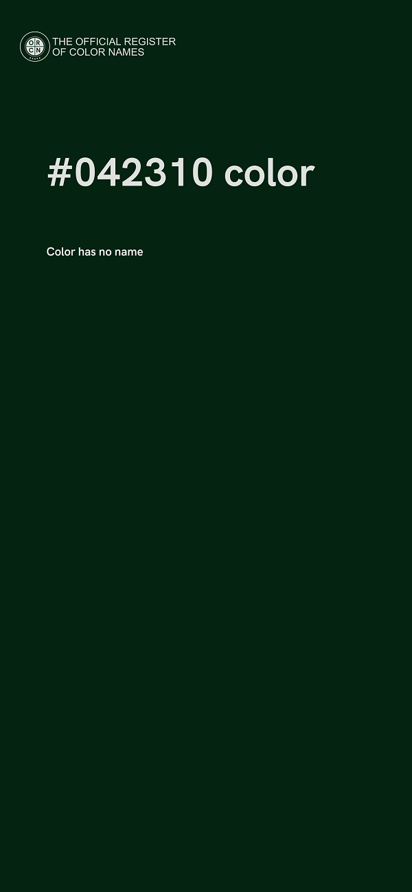 #042310 color image