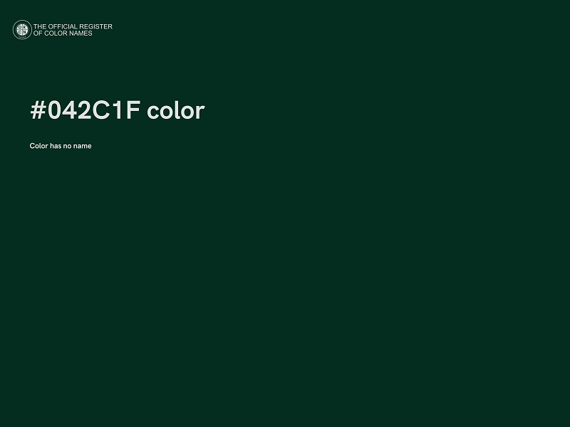#042C1F color image
